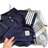 Polo de verano 2025 para niños y niñas, camiseta sencilla con estampado de Lar, marca de moda para bebés, manga corta TB