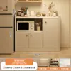Aparador, armário de armazenamento para sala de estar, armário de armazenamento de chão, armário de chá simples, armário doméstico, armário de armazenamento integrado de parede
