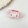 Desenho fofo Sanrio pelúcia acessórios de roupa bolsa joia broche pingente chaveiro diy material artesanal
