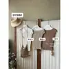Liquidación, Sin Devoluciones ni Cambios. Top de punto de verano estilo minimalista francés, versátil y elegante, ajustado, sin hombros, para mujer D1188