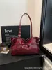 Bolsa Tote de Design Retrô de Nicho Moda Casual Textura PU Personalidade Bolsa de Ombro Feminina Bolsa de Ombro para o Dia a Dia
