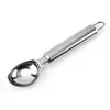 Fabricante em estoque colher de sorvete de aço inoxidável colher de sorvete ferramenta de panificação colher de tempero colher de café utensílio de cozinha