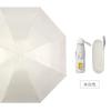 Personalizado Mini Cápsula Guarda-chuva Protetor Solar Protetor Solar 8 Osso Cola Preta Cinco vezes Guarda-chuva Ensolarado e Chuva Dupla finalidade Guarda-chuva de bolso dobrável