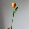 Ramo de Flores Artificiales de Tulipán de PU de Alta Gama para Decoración de Transmisión en Vivo, Ramo de Novia