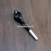 Botella de Perfume, Recipiente para Aceites Esenciales, Cuenco para Aceites Esenciales, Botella de Aceite Esencial con Forma de Hoja, Bandeja de Madera, Herramientas de Masaje para Spa, para Uso en Salones de Belleza