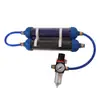 Tubo de secagem a gás gel de sílica que muda de cor secador de gás compressor filtro de secagem de umidade tubo vazio gás