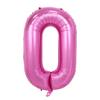 Globo de aluminio digital de gran tamaño, dorado y plateado, de 90 cm, ideal para decoración de bodas.