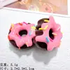 Donut de Crema Simulado Juguete de Comida Accesorios DIY Hecho a Mano Funda para Teléfono Móvil Materiales de Belleza Joyería de Resina Accesorios para el Cabello para Niños