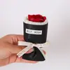 Ramo Mini al por Mayor Flor Seca Jabón Rosa Regalo de Acompañamiento Adornos para Coche Regalo de San Valentín Salida de Aire Aromaterapia
