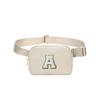 Riñonera de nailon con letras bordadas, impermeable, para deportes de ocio, fitness, correr, etc.