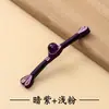 Botones planos hechos a mano con forma de cola de golondrina, estilo chino tradicional Hanfu, ropa de las dinastías Ming y Song, botones decorativos retro