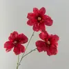 Arranjo de Flores Vermelhas para o Chão Flor Artificial Casamento Chinês Casamento Noivado Arranjo de Flores Palco t Layout de Mesa Floral Produto Finalizado