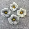 Flor Artificial de Girassol Frangipani Simulada Acessórios Artesanais DIY Presilha de Cabelo Adorno de Cabeça Flor Decorativa para Roupas Chapéu Bolsa Material