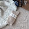 Calcetines para Mujer Invierno Engrosados Cálidos Interior de Terciopelo Cepillado Calcetines de Tubo Medio Color Sólido Cordones Cálidos para Ins Calcetines para Mujer Sakagiya