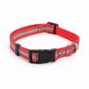 Suministros para mascotas, protector de cuello, collar para perro, cuerda ajustable para perro, collar fijo, collar de seda reflectante, collar al por mayor