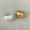 Fiebre Coreana Mismo Estilo Diseño Estilo Ins Anillo Simple de Metal Plateado Anillo Abierto Geométrico de Latón Diamante