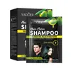Versión Inglesa Transfronteriza Tinte para el Cabello Sadoer Aceite de Argán Tinte para el Cabello Rojo Vino, Adecuado para Hombres y Mujeres