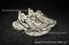 Putian Pura Original Paris Track3XL Torre Zapatos para Hombre y Mujer Zapatos Retro para Exteriores Suela Gruesa Aumentadores de Altura Zapatos para Parejas Zapatillas de Correr