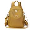 Color Sólido 2022 Nueva Mochila de Mujer Mochila Escolar de Nailon de Gran Capacidad a la Moda Bolso de Hombro Casual con Cremallera para Mujer