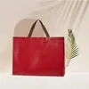 Sacola de Presente Personalizada Laminada Não Tecida para Loja de Roupas Sacola de Compras Sacola com Logo Impermeável Ecológica Bolsa de Mão