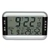 Reloj despertador de ondas de radio inteligente reloj de escritorio creativo colgante vertical sala de estar reloj electrónico calendario perpetuo hora automática reloj de escritorio