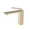 Grifo para lavabo de baño de cobre puro para comercio transfronterizo, grifo de agua fría y caliente de doble función para gabinete de baño del hogar