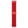 Para Samsung Huami Xiaomi Arroz Vermelho ajustável Fibra de Carbono Fivela Elástico de Nylon Strap 20/22mm Universal
