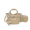 Nova Bolsa de Mão de Luxo para Mulheres 2026, Versátil e Fashion, Luxo Leve, para o Dia a Dia, Transversal, Pequena Bolsa Tote Primavera/Verão com Acessórios