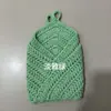 Saco de Rede de Algodão para Frutas Transfronteiriço Cesta de Armazenamento de Vegetais de Cozinha Montada na Parede Cesta de Pendurar na Parede Tecida à Mão em Formato de Zongzi
