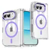 Para iPhone Duo Funda de Teléfono Transparente Apple 18 Pantalla Plegable Dos en Uno Magnética Anti-caídas Funda Protectora