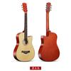 Fábricas de Guitarra Folk Guitarra Atacado Pronta Entrega 38 Polegadas Violão Guitarra de Prática para Iniciantes