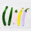 Dispositivo de masturbación femenina con pene de vidrio, pepino vegetal, masturbación femenina, interesante entrega de una sola pieza
