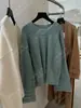 [Recomendación Destacada] Yuran 26 Nuevo Suéter Chaqueta de Punto Hecho a Mano Cepillado Mezcla de Lana de Alpaca