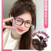 Ju Jingyi Mismo Estilo Pluma de Pollo Volante Cabeza Agarre Clip Parte Posterior Cabeza Cabello Exhibición Volumen Horquilla Medio Cabello Estilo Heben Clip de Tiburón