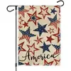 Bandeira de Jardim para o Dia da Independência Americana de 2026 EUA 250º Aniversário Comemorativa Decorativa para Quintal com Designs Personalizáveis