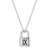 Collar Versátil de Acero Inoxidable 304 con Grabado Láser de Números Romanos y Candado de 19 mm, Venta Caliente Transfronteriza Europea y Americana, Venta al por Mayor