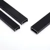 Accesorios para mamparas de baño material de aluminio tira de canteado borde de panel de madera de puerta canteado aleación de aluminio ranura empotrada canteado en forma de U