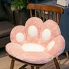 Bonito Cojín de Pata de Gato Transfronterizo Creativo Cojín de Silla para Cadera de Felpa con Forma de Pata de Oso Cojín Integrado para Sofá de Hombre Perezoso Alfombra de Piso para Dormitorio