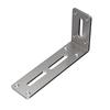 Código de ángulo de acero inoxidable, soporte de ángulo recto de 90 grados, ángulo de hierro tipo L, soporte de placa de soporte de hierro triangular engrosado, accesorios de conexión de soporte