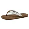 Chanclas Casuales de Nuevo Estilo Verano 2026 con Sensación Cómoda, Talla Grande, Sandalias Planas de Tira para Mujer para Exteriores, Impresionantes y a la Moda