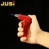 Jusi Boca Larga Ql030 Plástico Transparente Recto Inflable Creativo Encendedor de Cigarro Pistola de Spray Encendedor para Exteriores