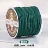 Corda de algodão torcida à mão estilo Xizang 20m para artesanato DIY, pulseiras, terços budistas com contas e contas de corda de algodão para atacado