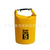 Bolsa impermeable 5L de suministro directo en stock/naranja. Negro. Amarillo. Azul. Rosa. Bolsa tipo cubo impermeable verde para exteriores/