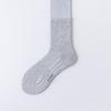 Calcetines para Hombre, Para Todas las Estaciones, Calcetines Deportivos de Rizo para Hombre, Color Puro Negro y Blanco, Calcetines de Tubo Corto y Medio, Calcetines de Malla de Algodón Transpirable