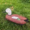 Pato silvestre simulado transfronterizo para paisajismo de jardín, pato señuelo de caza de la fábrica de origen, adornos de PE, pato falso animal de paisaje