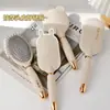 Cepillo airbag para masaje del cuero cabelludo, adecuado para mujeres con cabello largo, alto valor estético, cepillo de masaje portátil, lindo y elegante, tamaño grande para cabello rizado