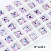 Rinestones para Uñas Artísticas Dongzhou 10*8mm Azúcar de Hielo Medio, Lujo Ligero, Efecto Iluminador, Puntas de Uñas Usables, Accesorios DIY, Rhinestones para Uñas