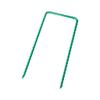 Clavo de protección de talud inclinado galvanizado plano de rosca lisa para comercio exterior, clavo de fijación de geored de tres piezas, clavo de protección de talud con pulverización de plástico
