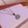 Diseño de Nicho Sentido Simple Temperamento Collar Cadena de Clavícula Alto Sentido Celebridad de Internet Estilo Frío Set de Joyería para Mujer