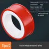 Fita de matéria-prima espessada 20 metros venda direta da fábrica vedação de tubos para louças sanitárias e ferragens de banheiro fita de matéria-prima PTFE